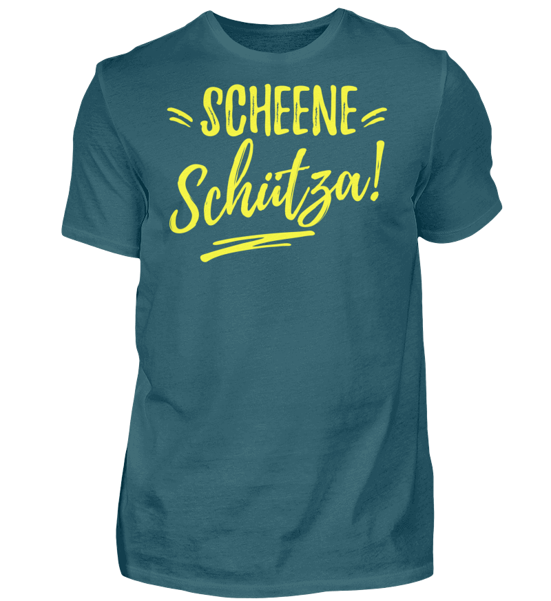 Scheene Schütza Playful Schützenshirt Men Blau – Bild 13