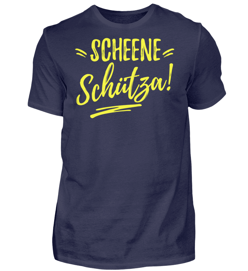 Scheene Schütza Playful Schützenshirt Men Blau – Bild 7