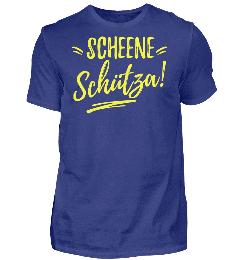 Scheene Schütza Playful Schützenshirt Men Blau – Bild 9
