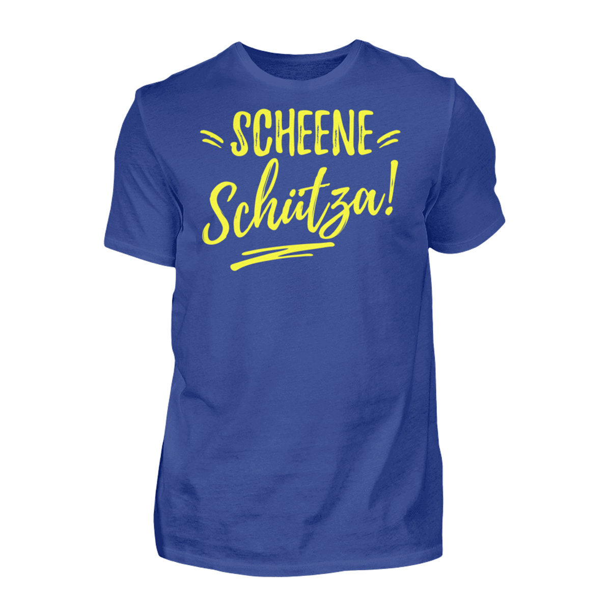 Scheene Schütza Playful Schützenshirt Men Blau